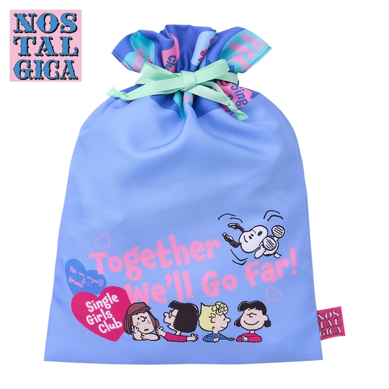 スヌーピー PEANUTS NOSTALGICA ノスタルジカ 巾着(巾着): 通常