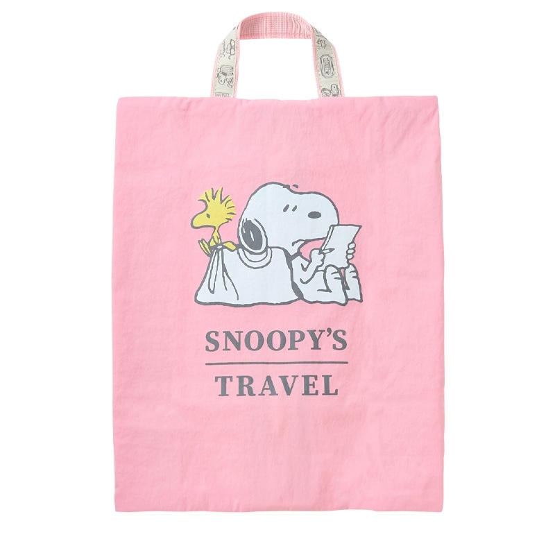 ハワイ限定 日焼けスヌーピー ポーチ クラッチバッグ【Pink Hibiscus