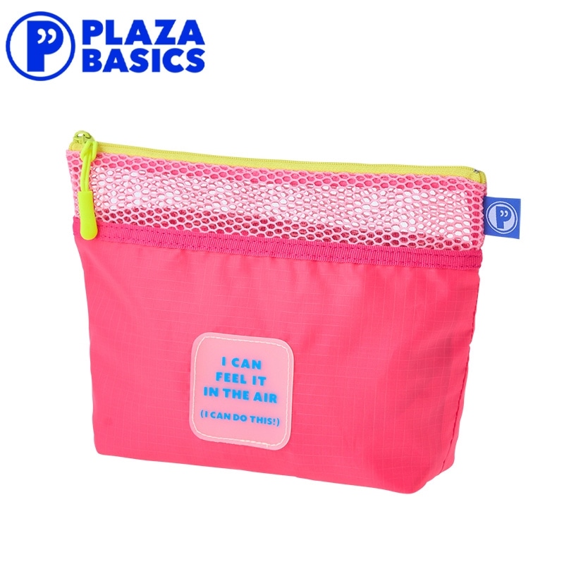 PLAZA BASICS 舟形ポーチ ピンク(ピンク): 通常| プラザオンラインストア
