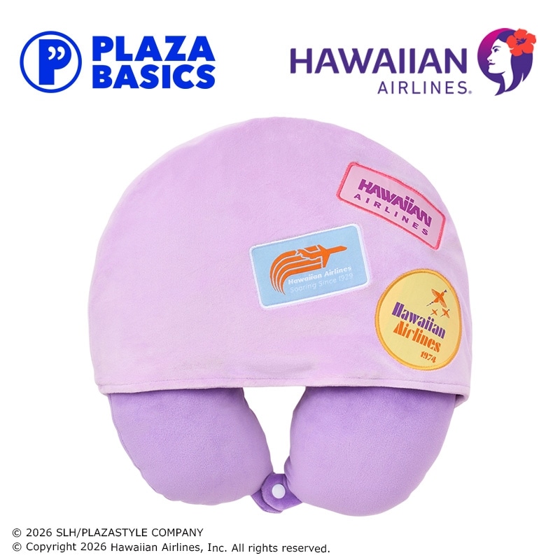 PLAZA BASICS HAWAIIAN AIRLINES ハワイアン航空 フード付きネック