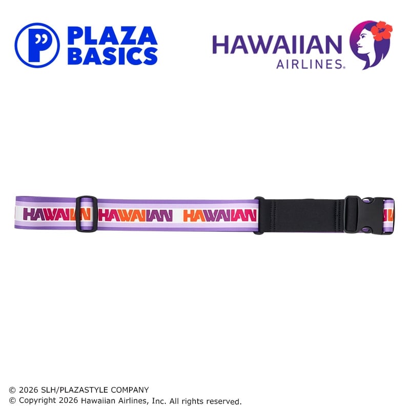 HAWAIIAN AIRLINES　ラゲッジベルト ハワイアン航空 PLAZA BASICS HAWAIIAN AIRLINES ハワイアン航空 ラゲッジベルト