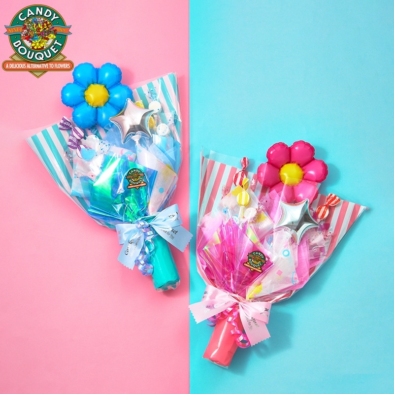 オンラインストア限定】CANDY BOUQUET キャンディブーケ ベビー(ブルー