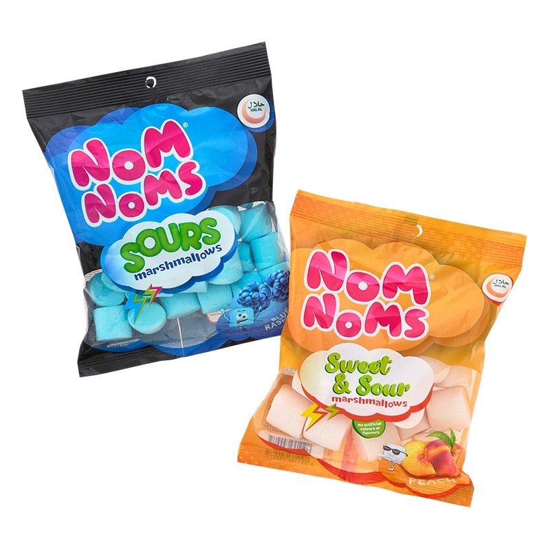 NOMNOMS ノムノムズ サワーマシュマロ(ピーチフレーバー): 通常