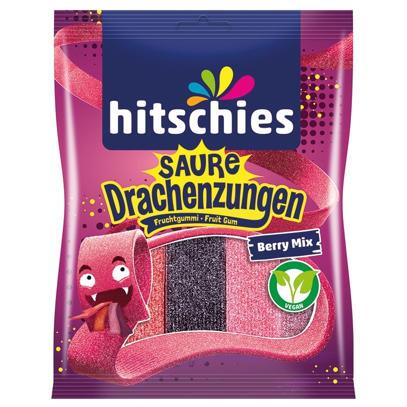 HITSCHIES ヒッチーズ ドラゴングミ サワーベリーミックス(グミ): 通常