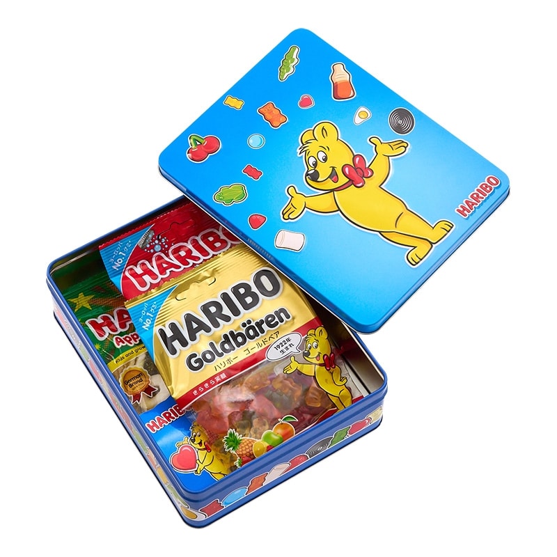 HARIBO ハリボー ゴールドベア缶 240g(ゴールドベア缶): 通常| プラザ