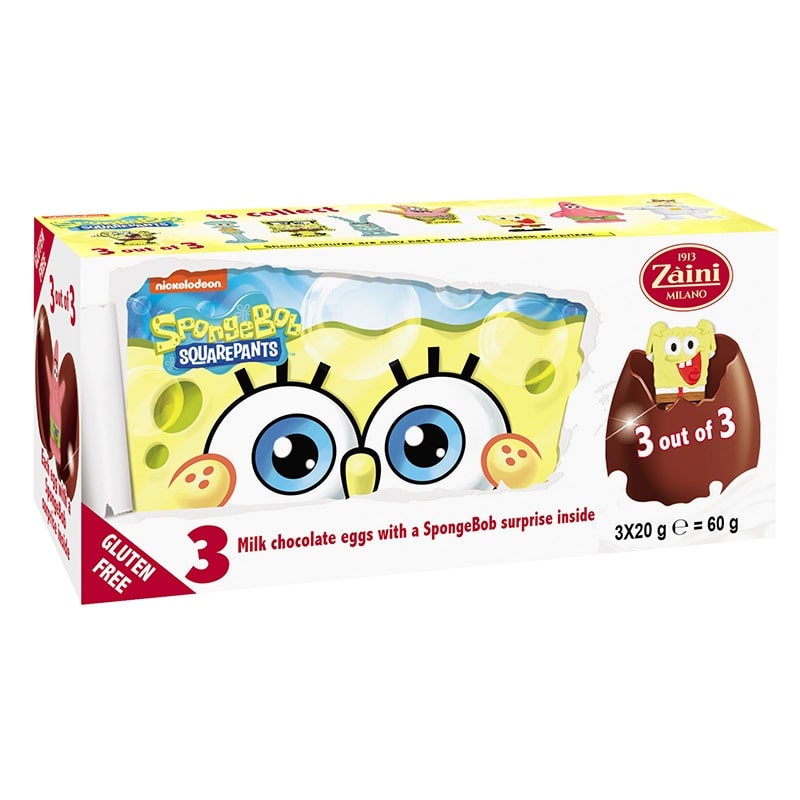 Zaini ザイーニ チョコエッグ スポンジ・ボブ(スポンジ・ボブ): 通常