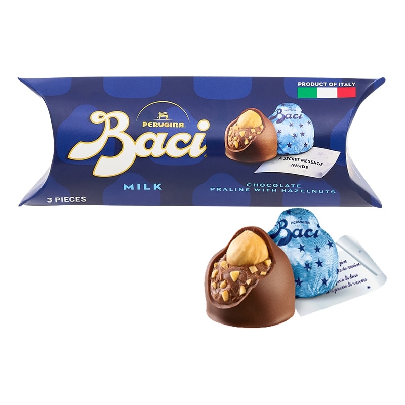 Baci バッチ ミルクチョコレート 3個入り(チョコレート): 通常| プラザ