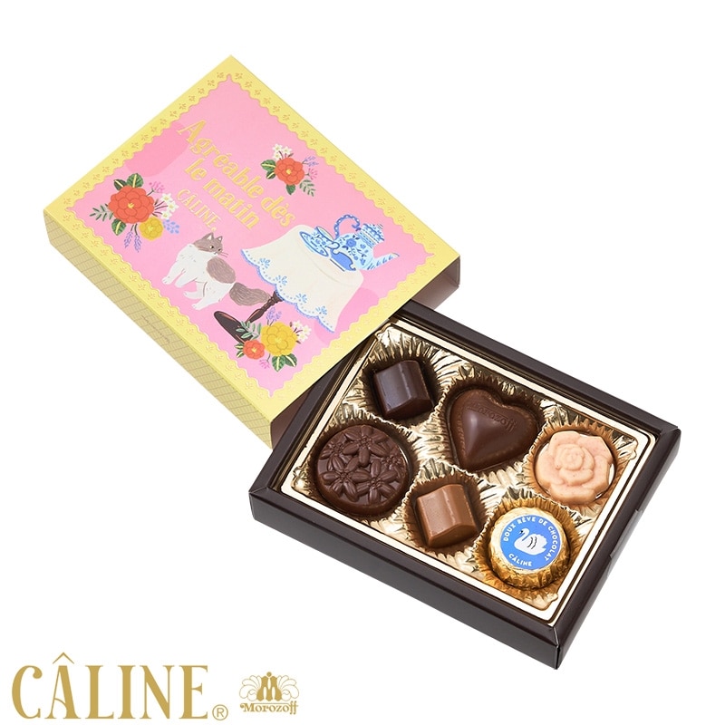 Morozoff CALINE モロゾフ カリーヌ フローラル 6個入り(6個入り