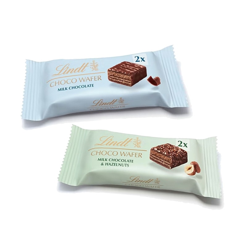 Lindt リンツ チョコウェイファー 2個入り(ミルク): 通常| プラザ