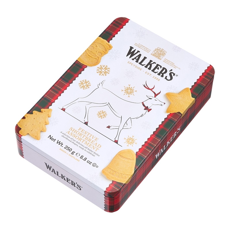 Walkers ウォーカー トナカイ缶 250g(ショートブレッド): 通常| プラザ