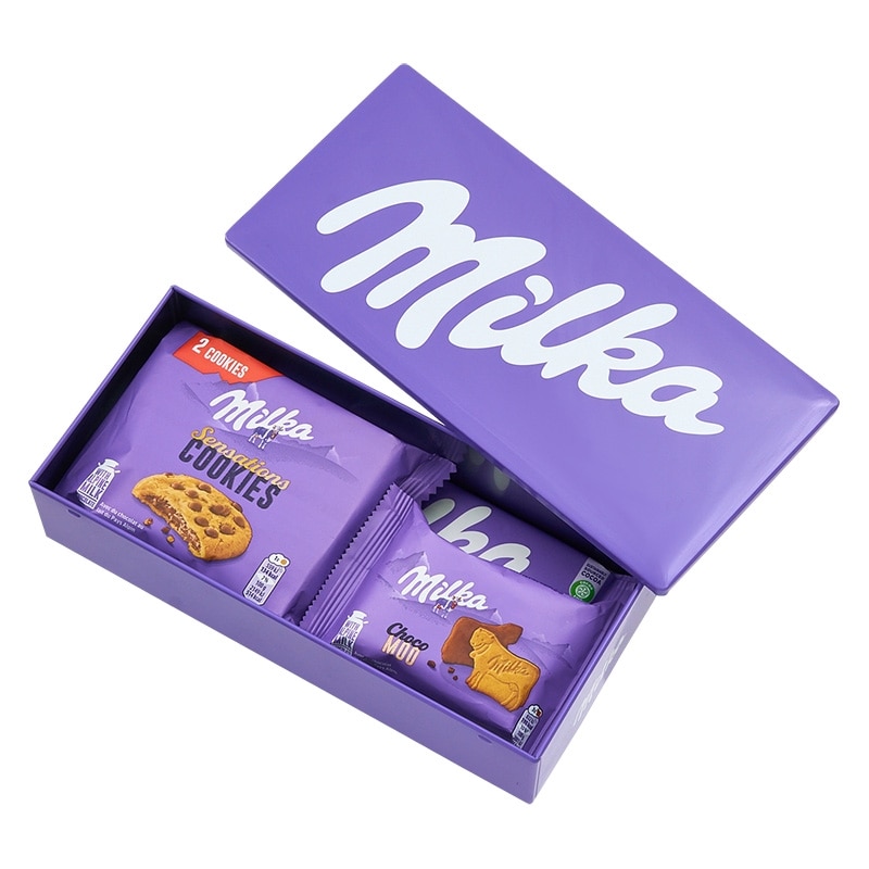 milka ミルカ ギフト缶(チョコレート＆ビスケット): 通常| プラザ
