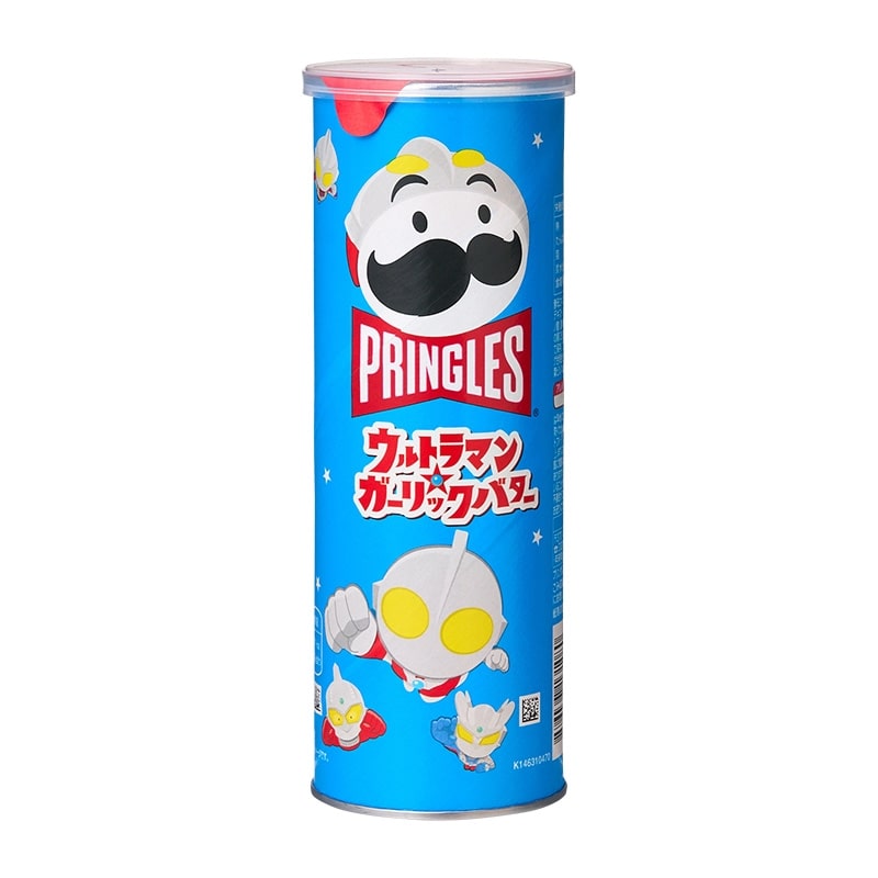PRINGLES プリングルズ ポテトチップス ウルトラマン ガーリックバター