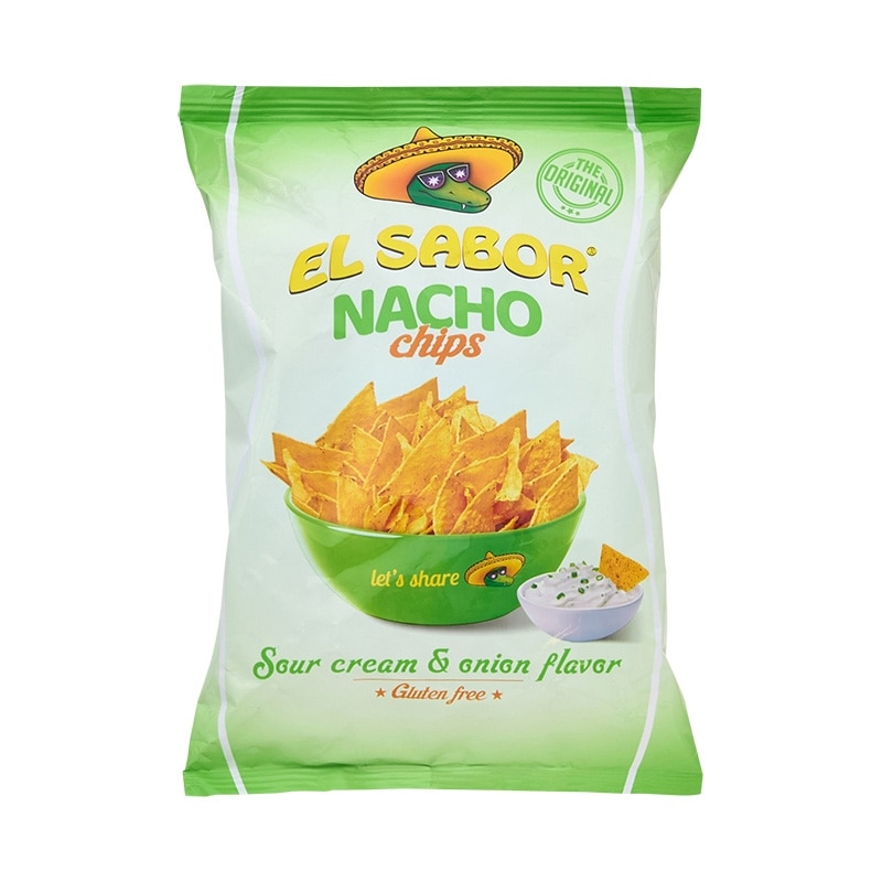EL SABOR エル サボール ナチョチップ サワークリーム＆オニオン