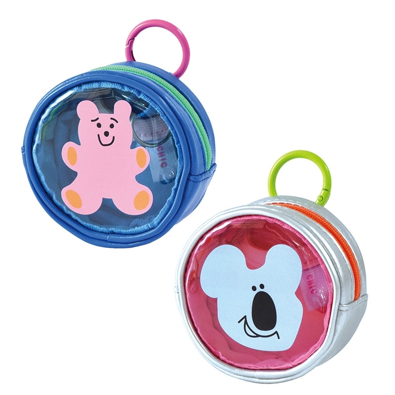 Chic シック タイディラウンドミニポーチ(クマ): 通常| プラザ