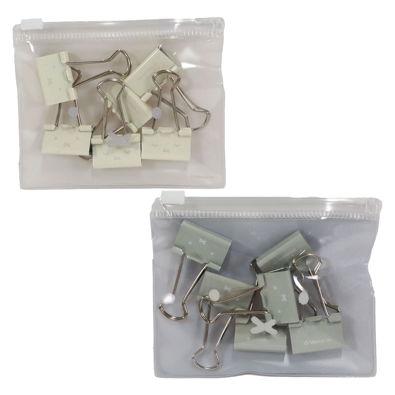 ミッフィー Miffy ケース入りクリップ(アイボリー): 通常| プラザ