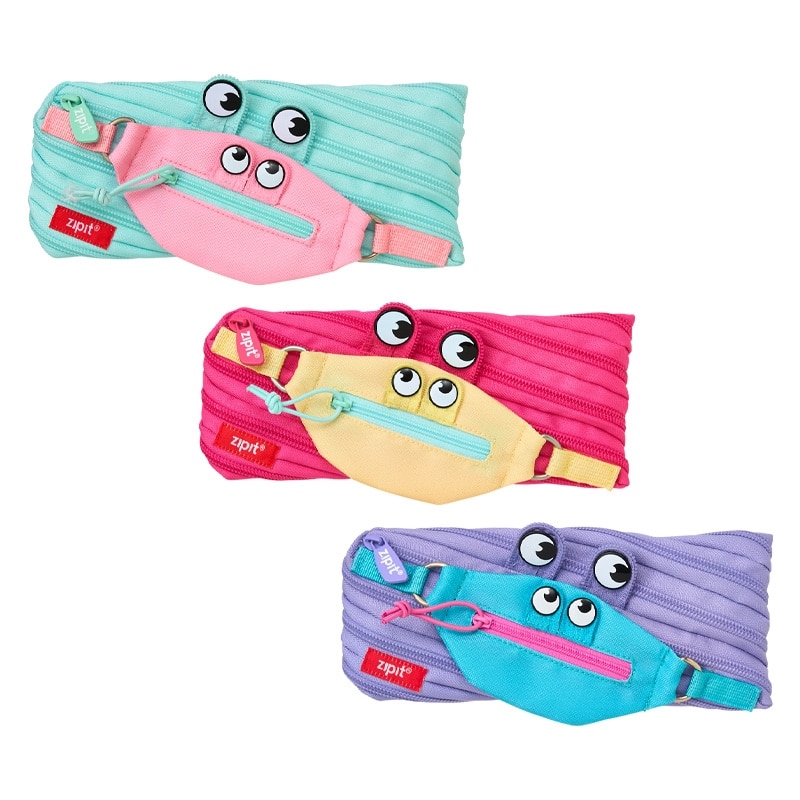 ZIPIT モンスターオヤコポーチ(ミント): 通常| プラザオンライン