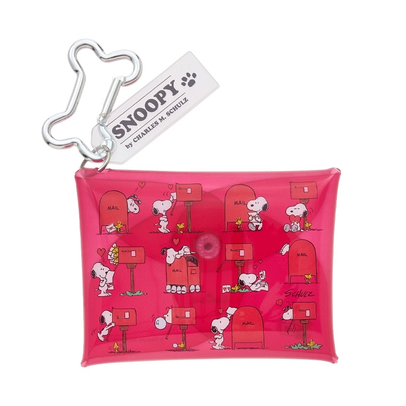スヌーピー PEANUTS マルチケース Happiness is Red(マルチケース