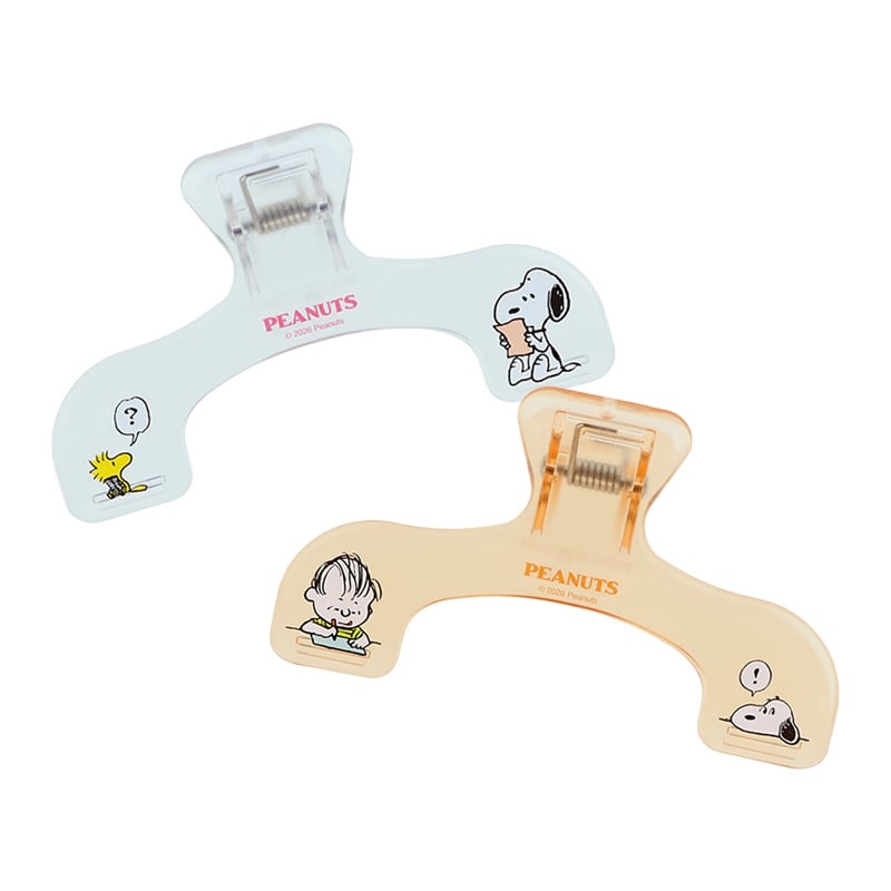 スヌーピー PEANUTS ウカンムリクリップ アメリカンテイスト(クリア