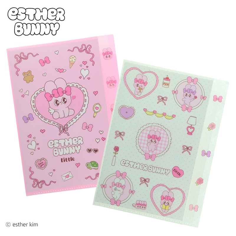 ESTHER BUNNY エスターバニー ダイカットクリアファイル5P エスター