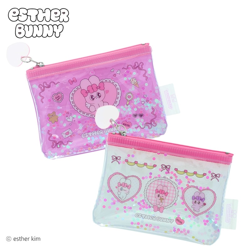 ESTHER BUNNY エスターバニー スパンコール入りミニポーチ エスター