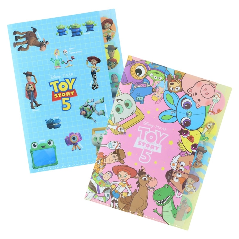 TOY STORY 5 トイ・ストーリー 5 ダイカットクリアファイル5P(3D