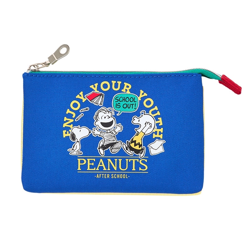 スヌーピー PEANUTS 3ポケットポーチ 放課後(3ポケットポーチ): 通常