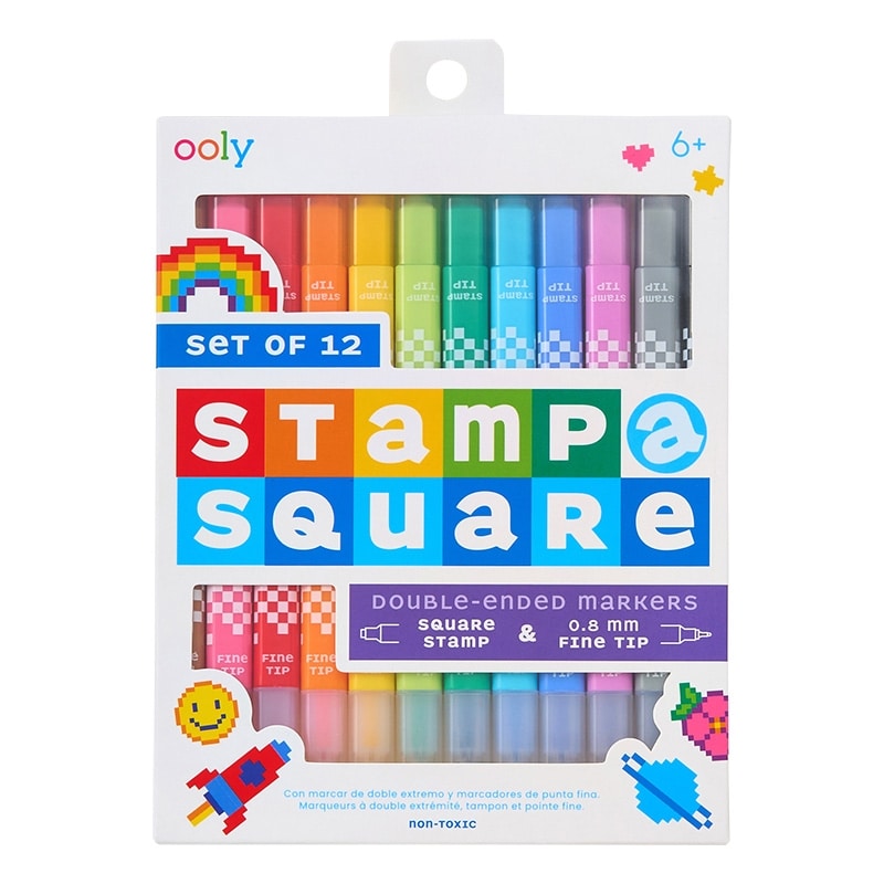 OOLY ウーリー STAMP A SQUARE W ENDED