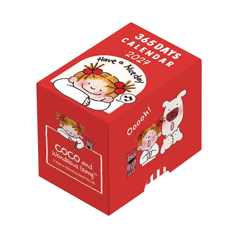 2027年1月始まり】COCOちゃん 日めくりカレンダー(日めくりカレンダー