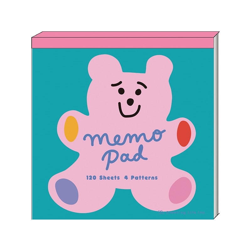 新柄あり！コメント下さい　<柄クマ各種>8個以上 Chic シック スクエアメモ クマ(クマ): 通常| プラザオンラインストア