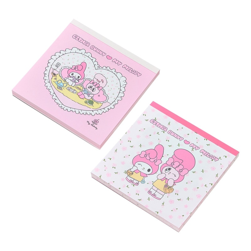 ESTHER BUNNY エスターバニー × マイメロディ スクエアメモ(ピンク