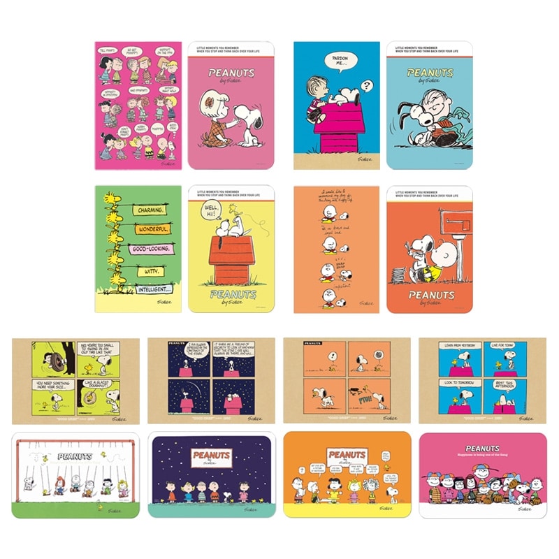 ぬーぴー スヌーピー PEANUTS ブラインドカード デュオ※種類は選べません