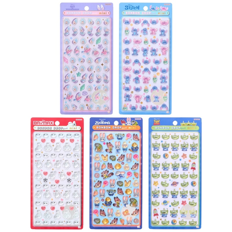 ボンボンドロップシールミニ ディズニー(ヤングオイスター): 通常