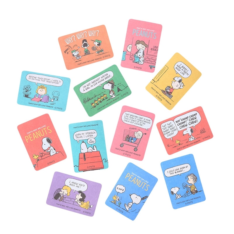 スヌーピー PEANUTS 缶入りステッカー スヌーピーピンク(缶入り