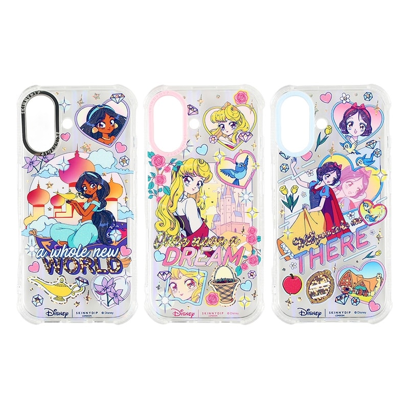 SKINNYDIP スキニーディップ ディズニープリンセス iPhone16用ケース