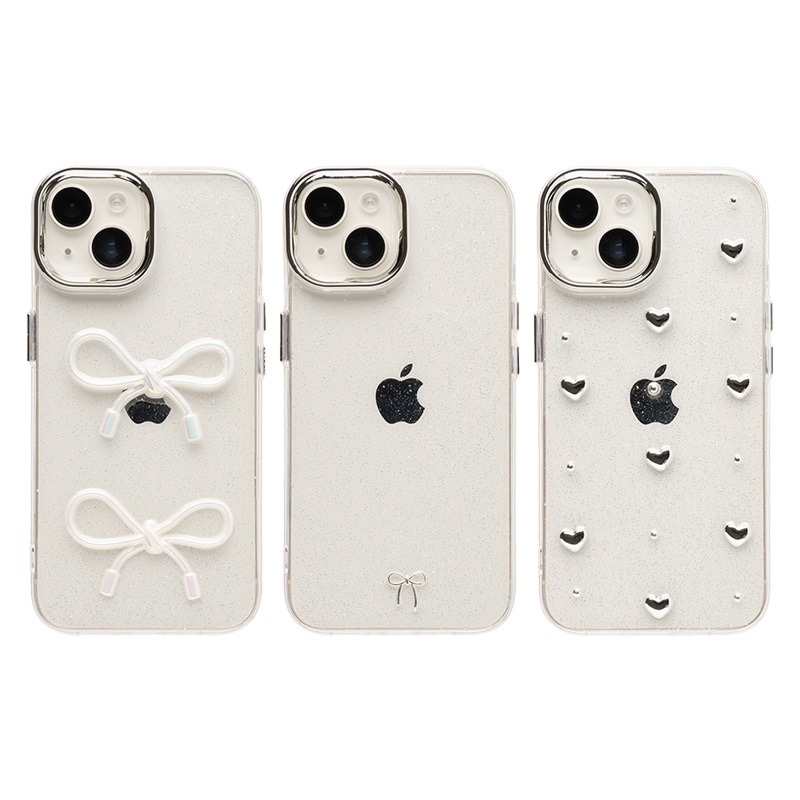 PHONEAR iPhone15/14/13用ケース(BIGリボン): 通常| プラザオンライン