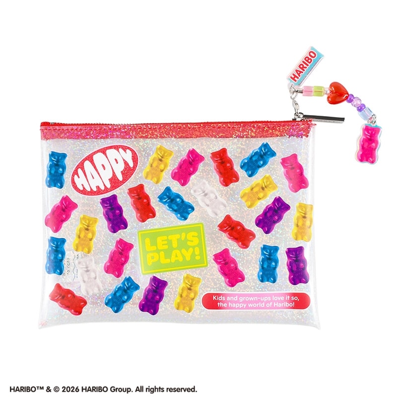 SKINNYDIP スキニーディップ HARIBO ハリボー フラットポーチ(フラット