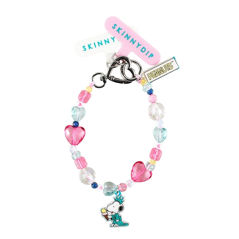 SKINNYDIP スキニーディップ スヌーピー PEANUTS リストチャーム