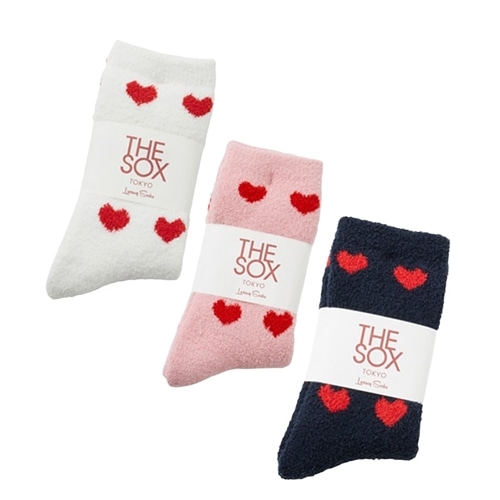 THE SOX ハート モコモコソックス