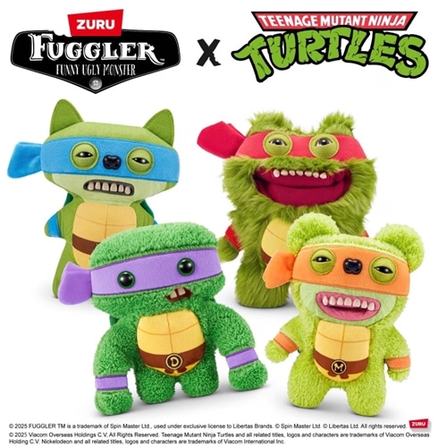 FUGGLER ファグラー ぬいぐるみ ティーンエイジ・ミュータント