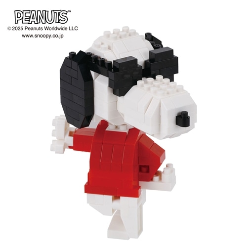 スヌーピー PEANUTS ナノブロック nanoblock ジョー・クール 75th