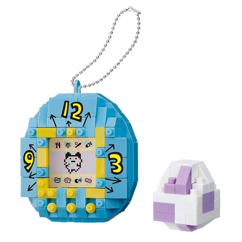ナノブロック nanoblock 初代たまごっち ブルー