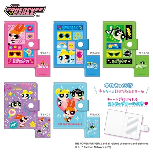 THE POWERPUFF GIRLS パワーパフ ガールズ シークレットBOOK風ミラー