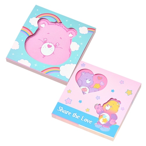 Care Bears ケアベア スクエアメモ(フェイス): 通常| プラザオンライン