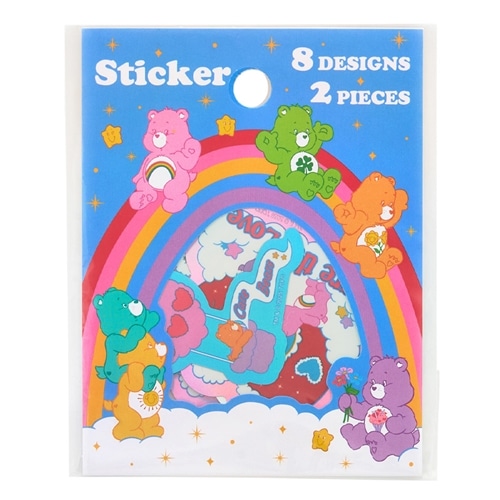 Care Bears ケアベア オーロラフレークステッカー(フレークステッカー