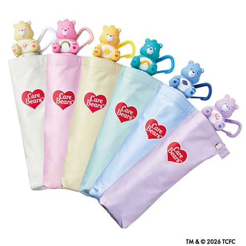Care Bears ケアベア 折りたたみ傘 遮光 日傘(スパークルハートベア