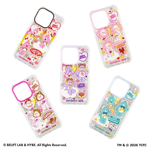SKINNYDIP スキニーディップ Care Bears ケアベア × ILLIT iPhone16Pro