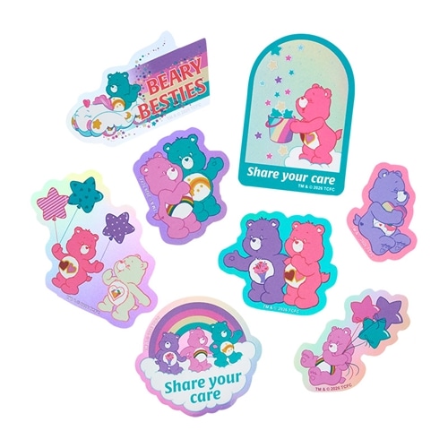 Care Bears ケアベア フレークステッカー(フレークステッカー): 通常