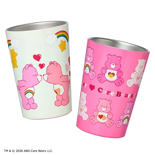 【メルカリ最安】ペアステンレスボトル チェブラーシカ 全4色セット Care Bears ケアベア ステンレスタンブラー(アイボリー): 通常| プラザ