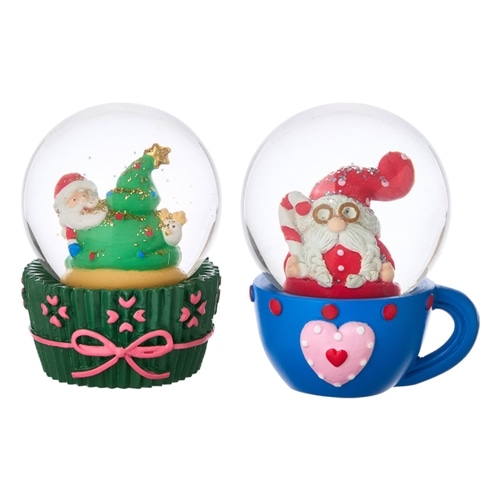 Christmas クリスマス スノードーム(カップケーキ): 通常