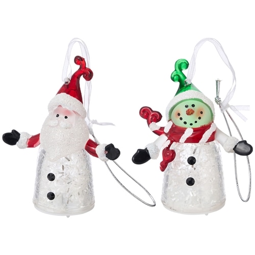 Christmas クリスマス コーンシェイプオーナメント(スノーマン): 通常